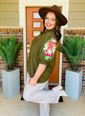 Olive You Always Top - S875OL