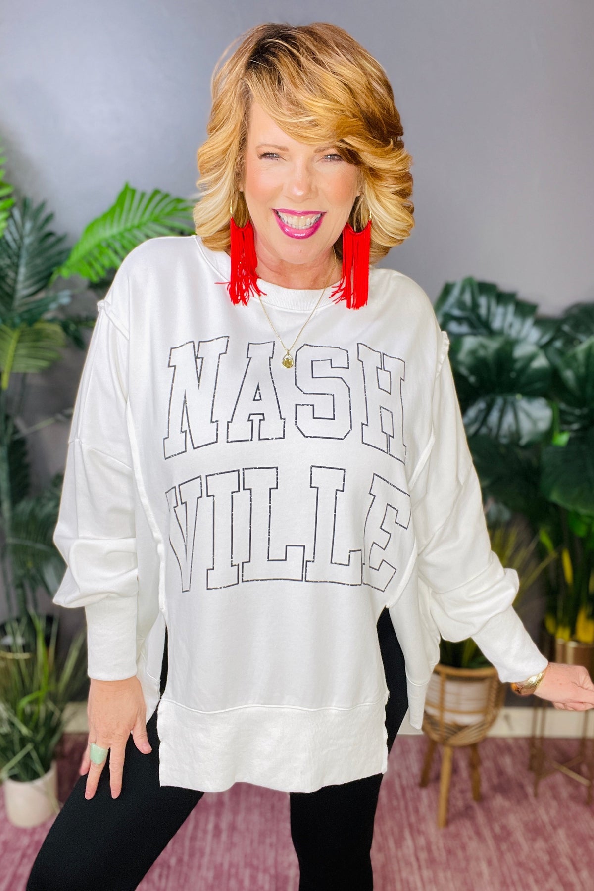 Nashville Bound Sweatshirt - S266WH