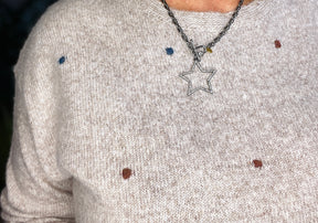 Crisp Cool Morning Shoulder Sweater