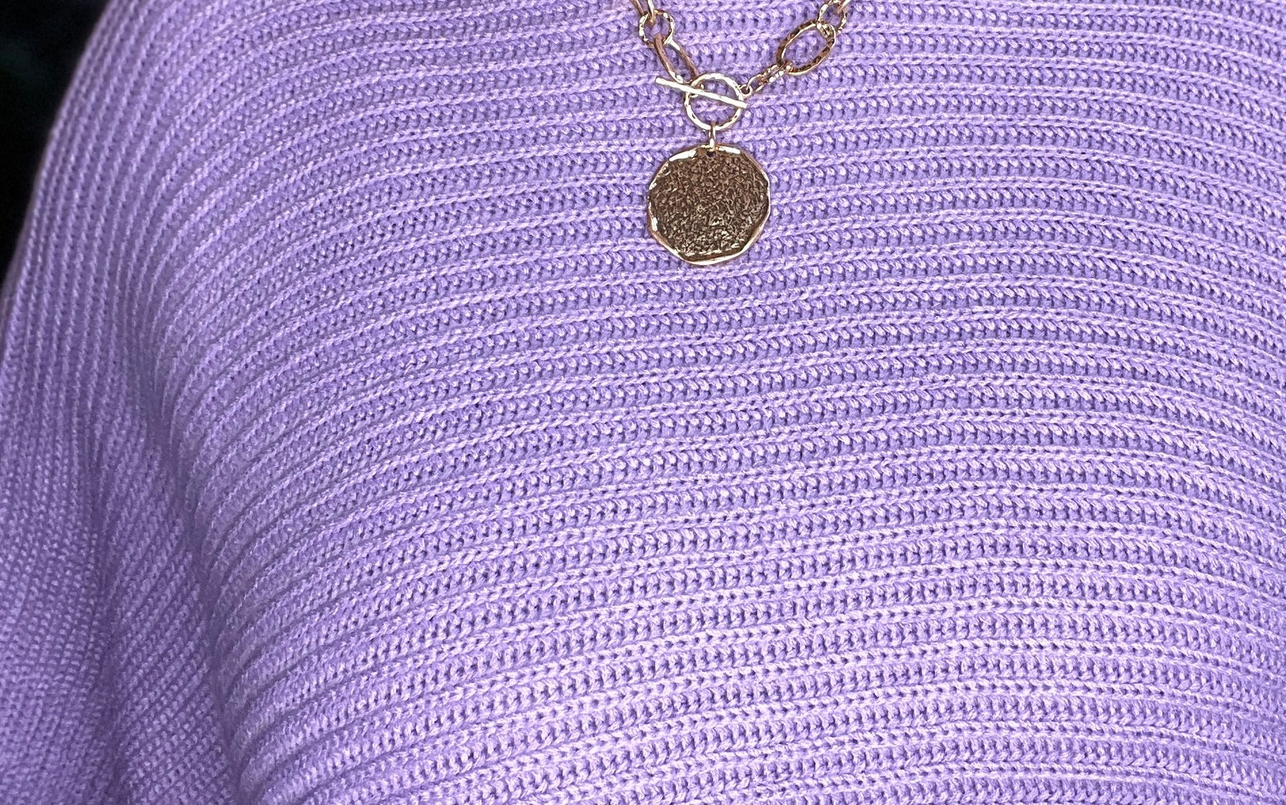 Spring Is In The Air Purple Poncho Top - S363PU