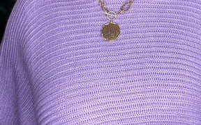 Spring Is In The Air Purple Poncho Top - S363PU