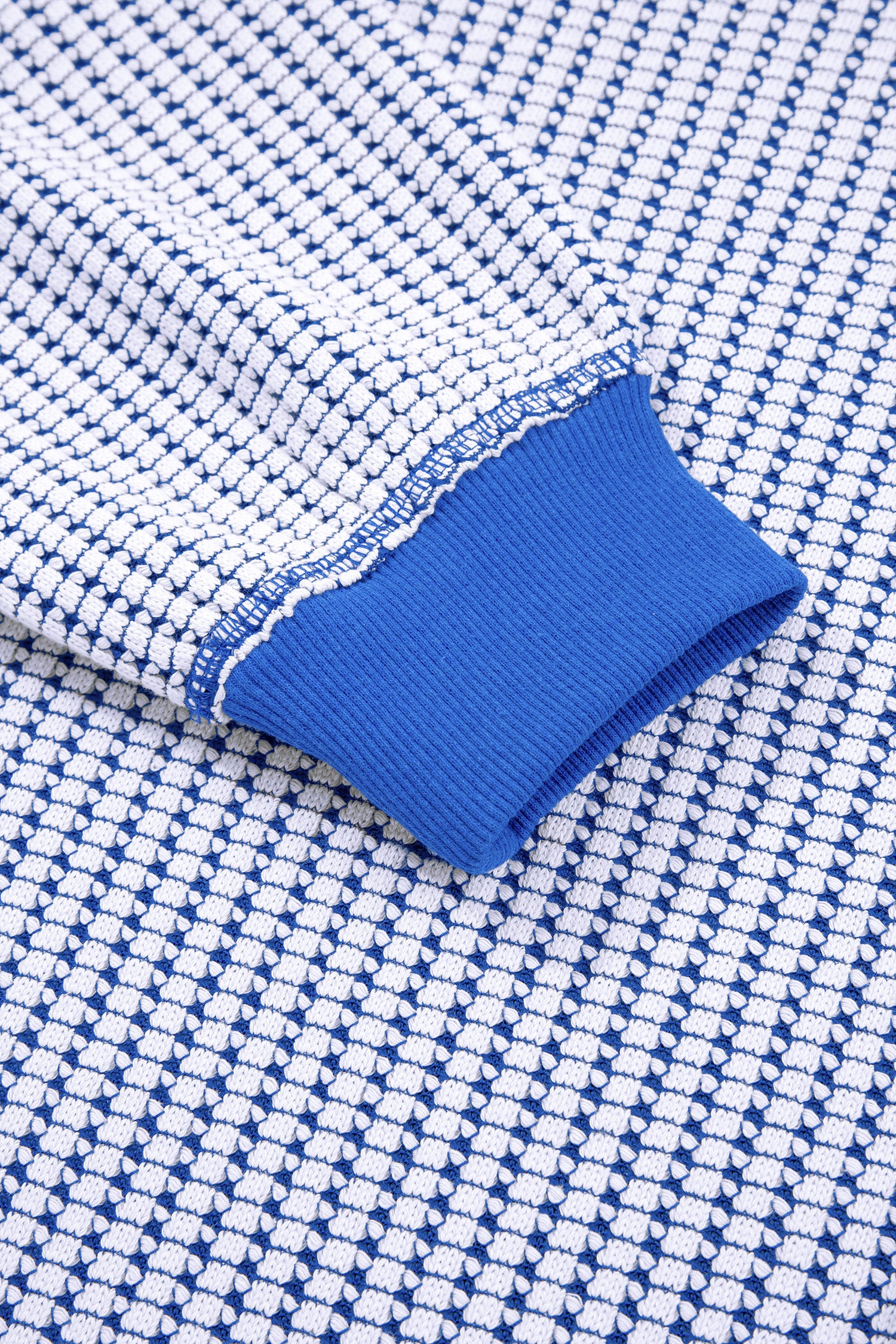 Out Of The Blue Waffle Knit Top