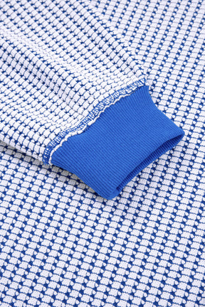 Out Of The Blue Waffle Knit Top