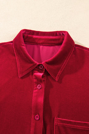 Velvet And Mistletoe Top