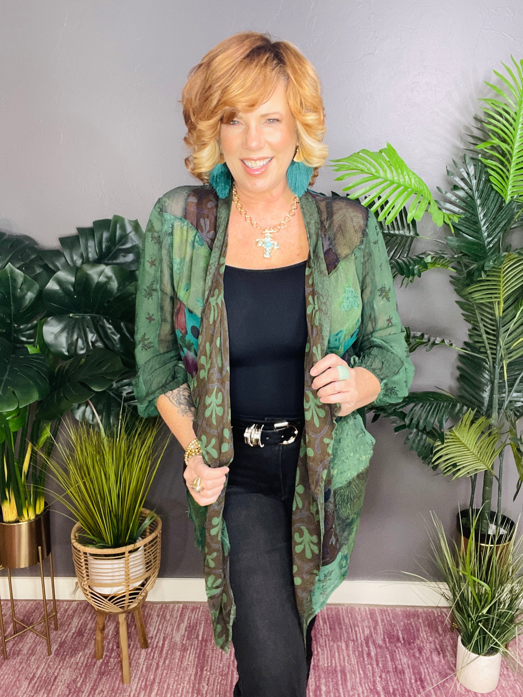 Style And Charm Kimono - OT110GN