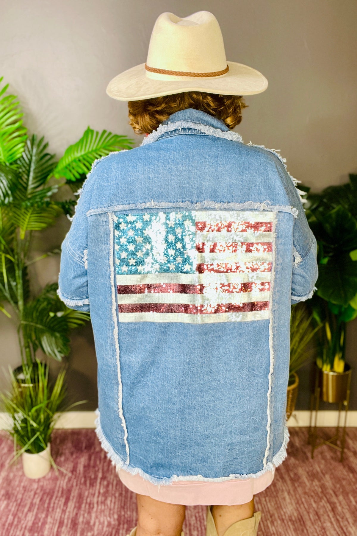 Living In Freedom Denim jacket - OT118DN
