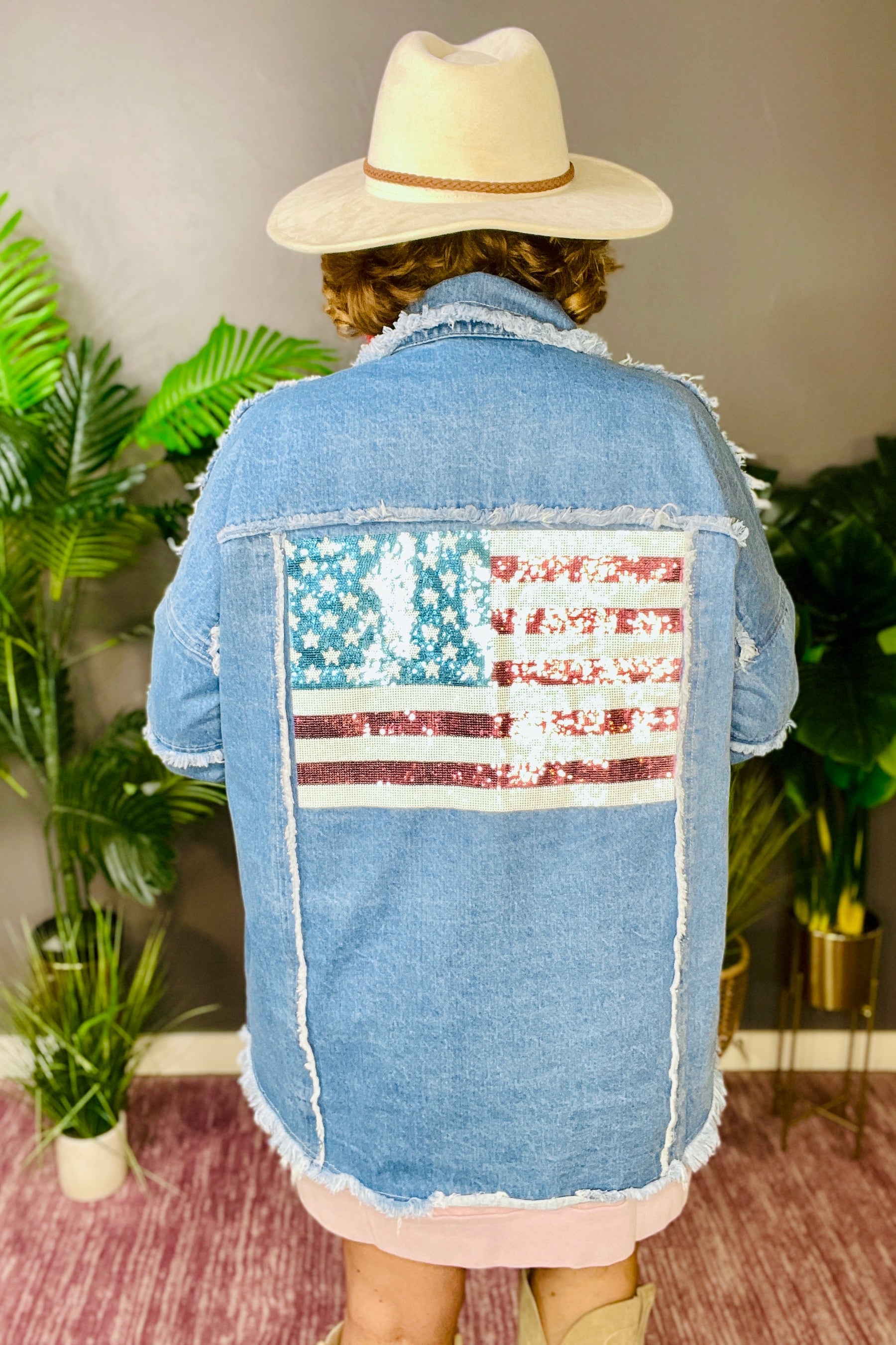 Living In Freedom Denim jacket - OT118DN