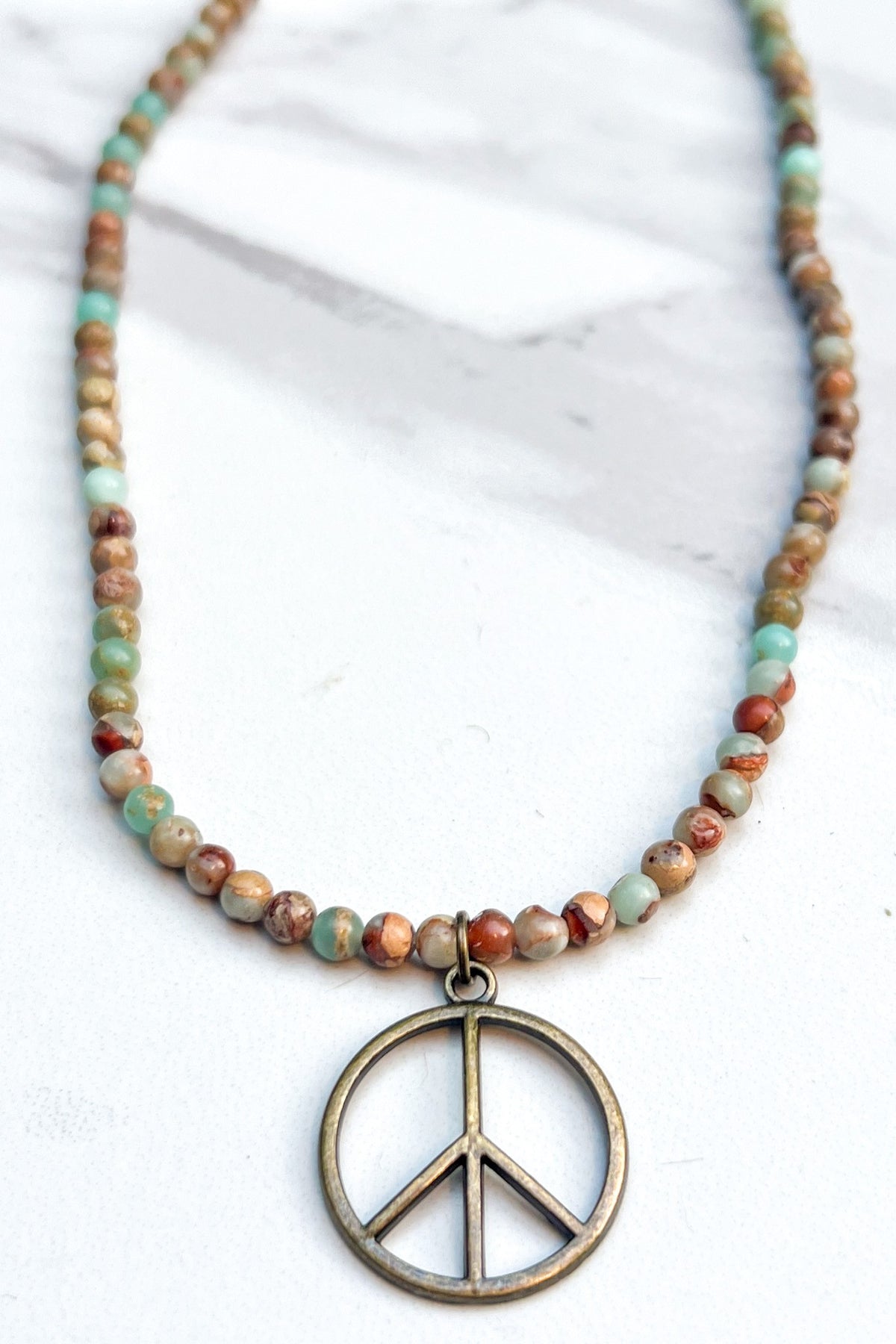 Peace Jasper Necklace - N023JS