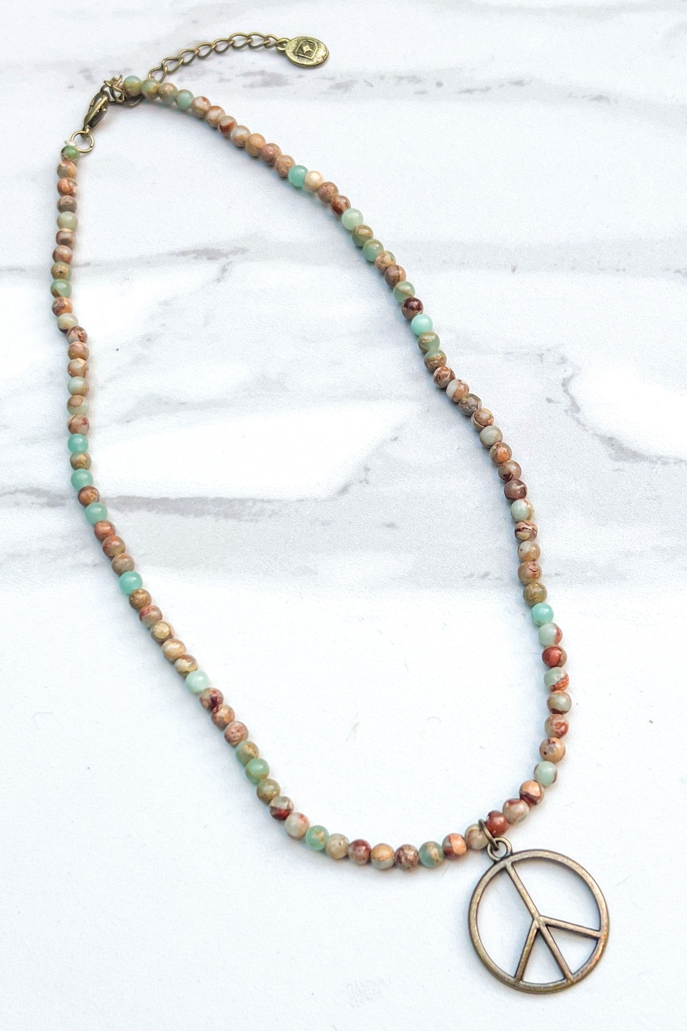 Peace Jasper Necklace - N023JS