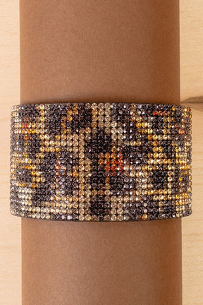 Rhinestone Cuff Bracelet - B006LE