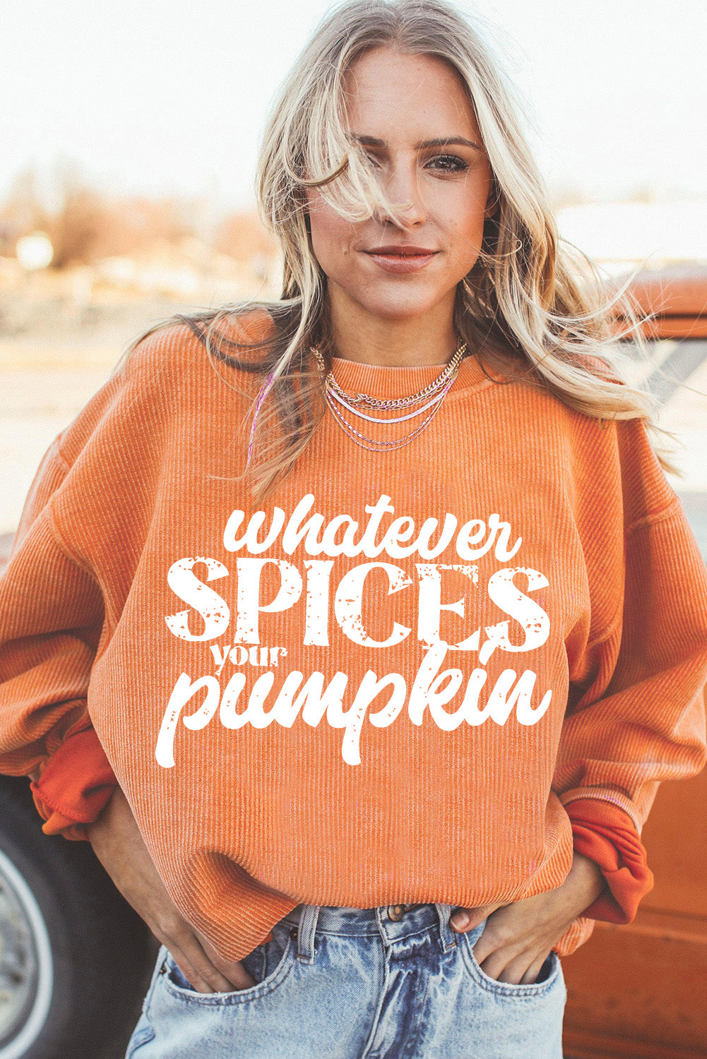 Whatever Spices Your Pumpkin Sweatshirt