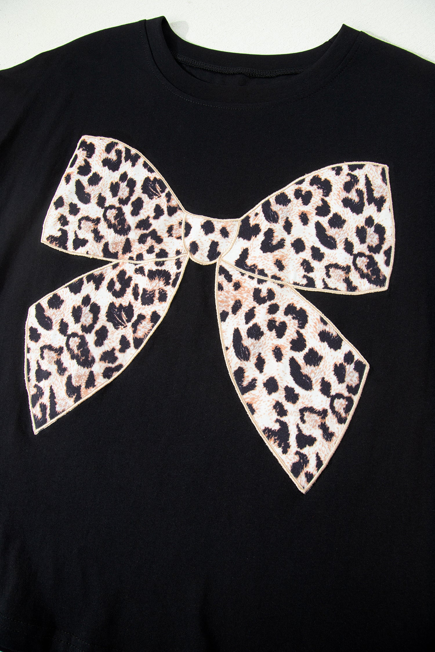 Tied With A Bow Black Top