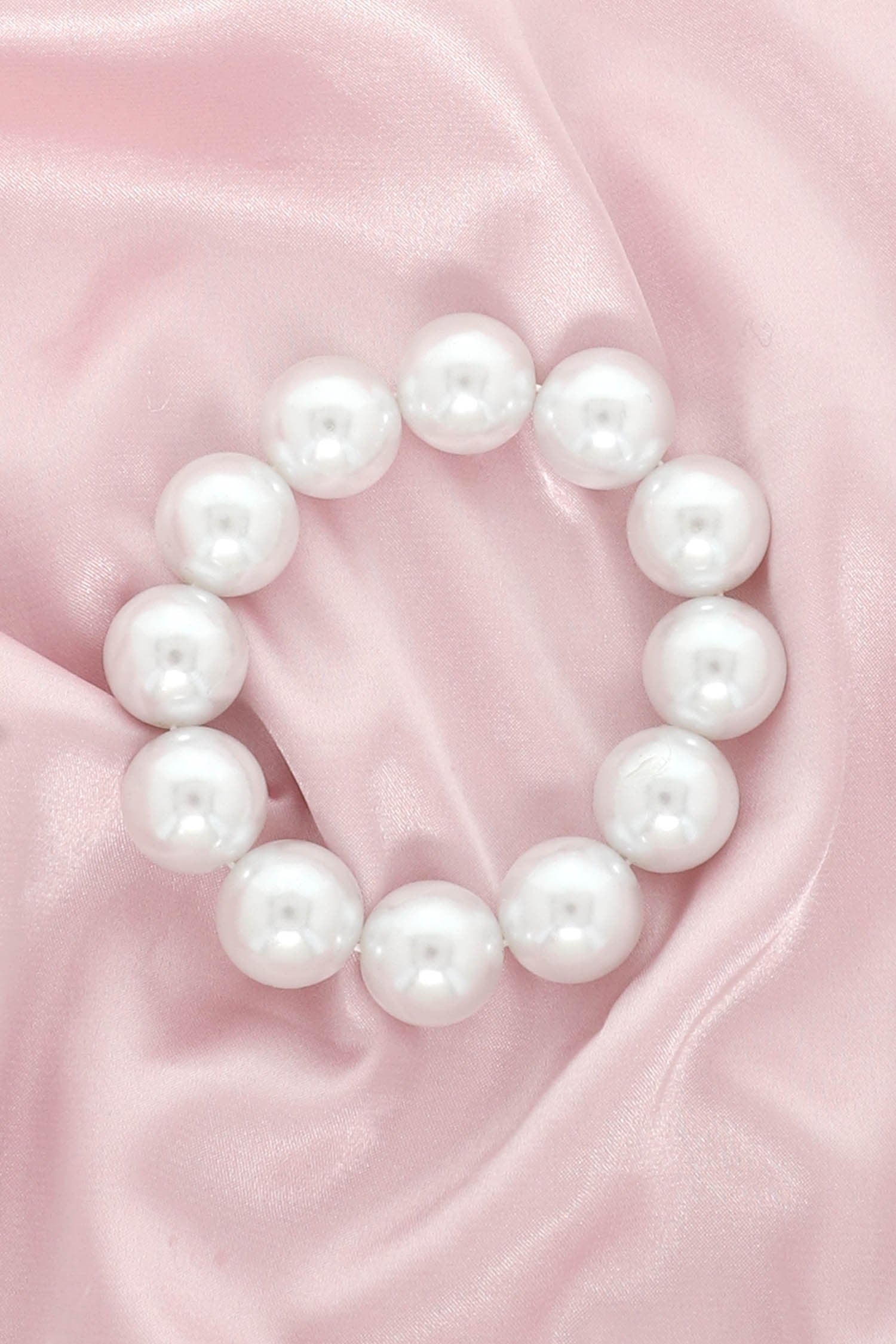 White Pearl Bracelet - B036PR
