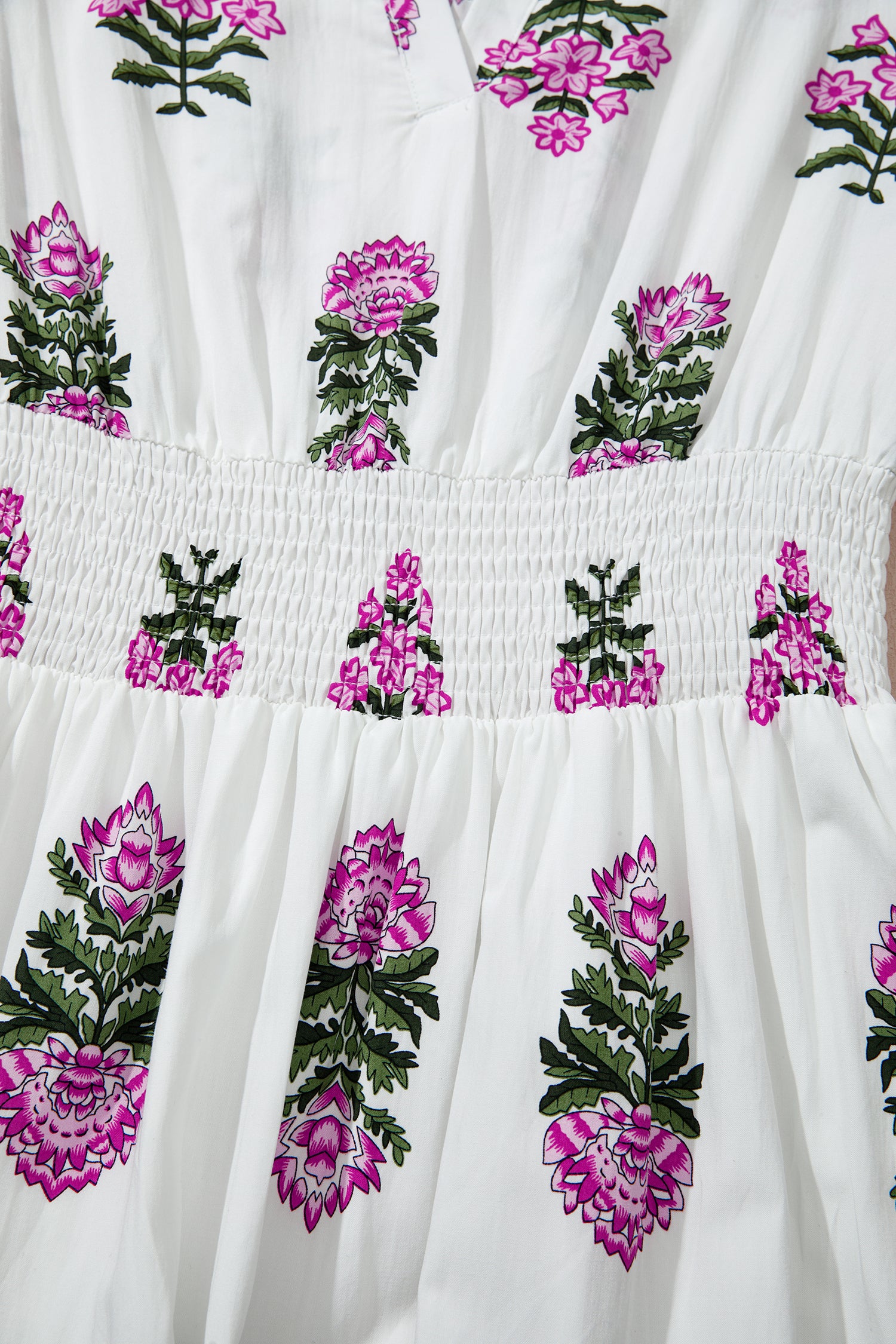 Already Obsessed White Floral Maxi Dress