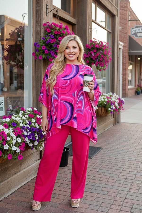 Here We Go Top And Pant Set - SET032FU