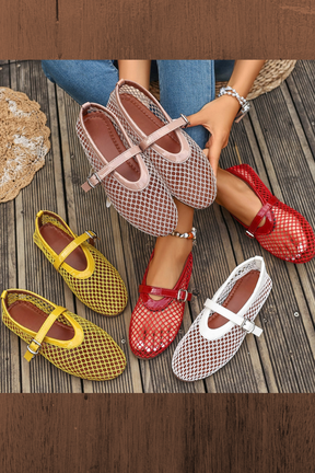 Take A Walk Round Toe Slip-Ons (7 Colors)