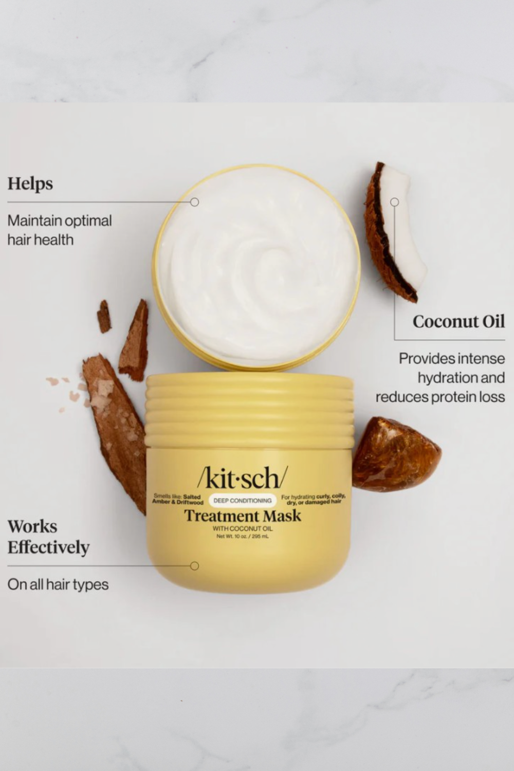 Moisturizing Coconut Oil Deep Conditioning Treatment Mask