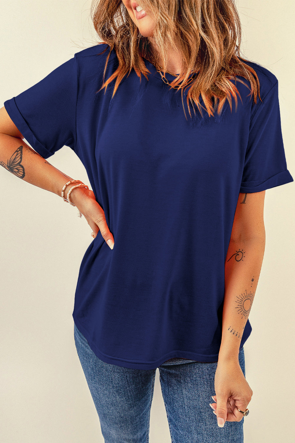 The Perfect Tee Blue
