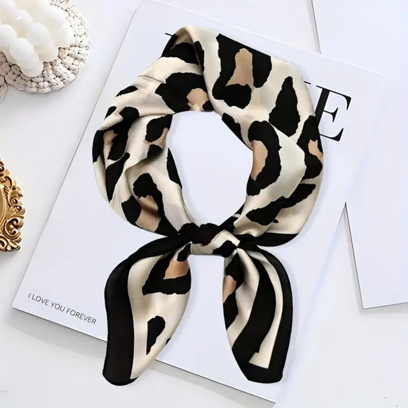 Leopard Animal Print Bandana Scarf - SC009LE
