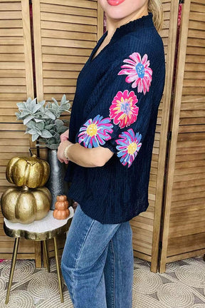 Call Me Later Navy Top - S417NV