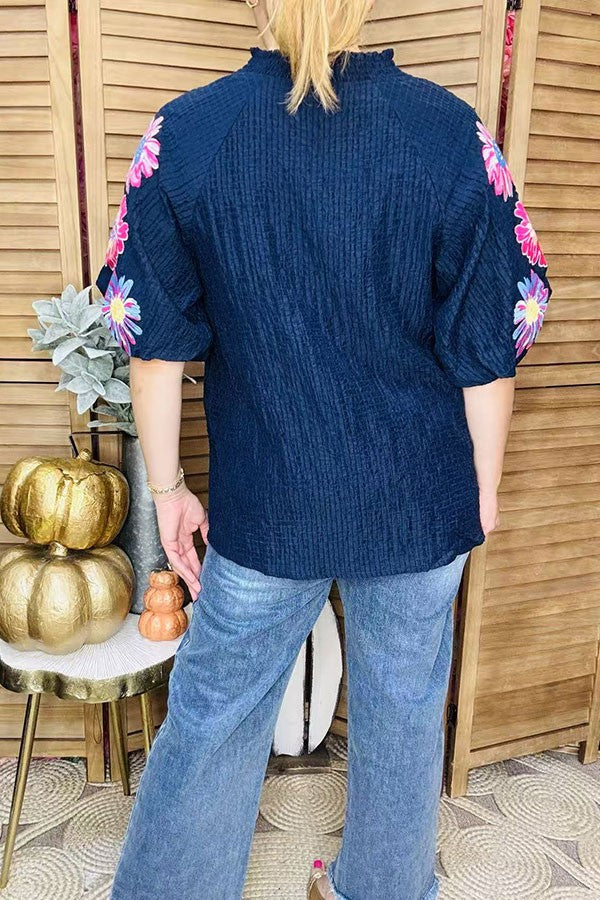 Call Me Later Navy Top - S417NV