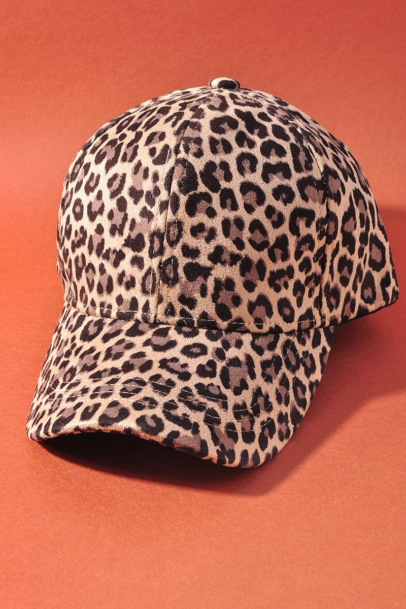 Animal Print Baseball Cap - H001LE