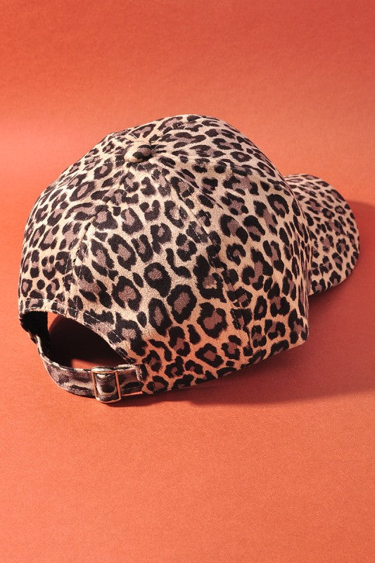 Animal Print Baseball Cap - H001LE