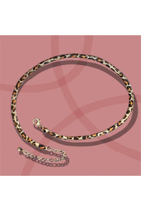 Leopard Snake Chain Necklace - N078LE