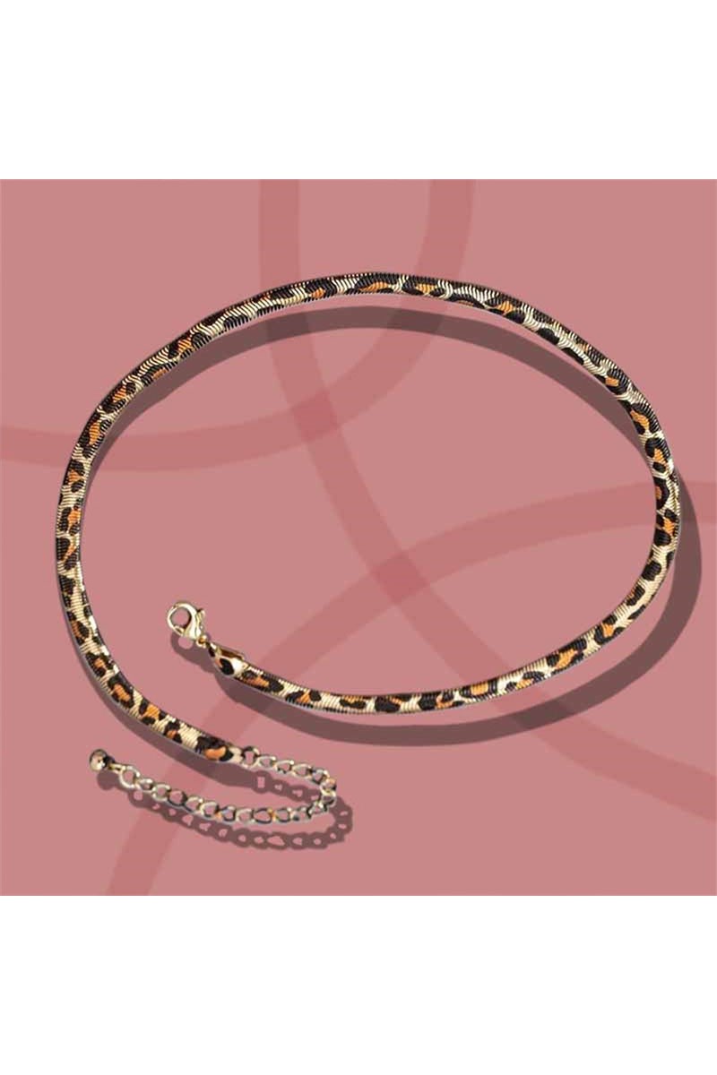 Leopard Snake Chain Necklace - N078LE