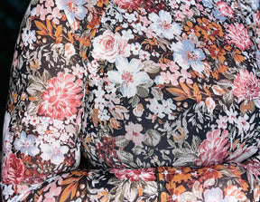 Freshly Picked Floral Mesh Top