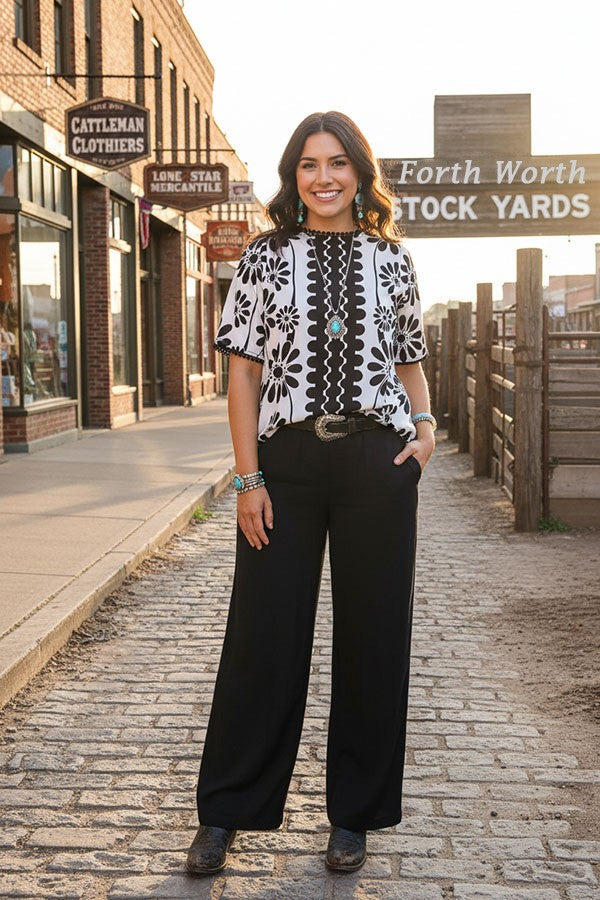 Born to Stand Bold Top - S308BW