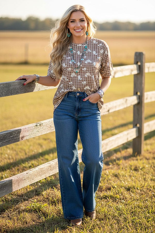 Love On the Range Top - T001MO