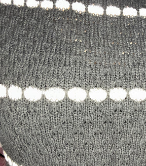 Between The Lines Sweater - S122BK