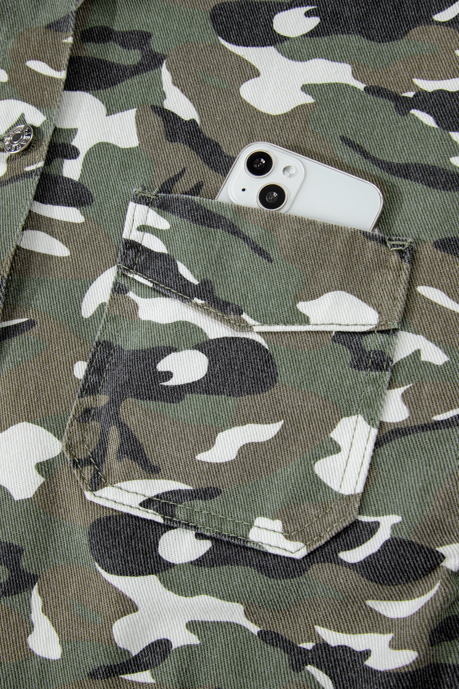 Run With It Camo Jacket