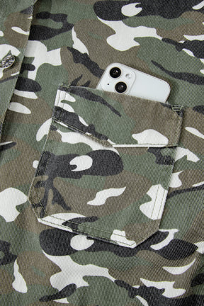 Run With It Camo Jacket