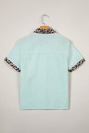Wild For Stripes Green Top