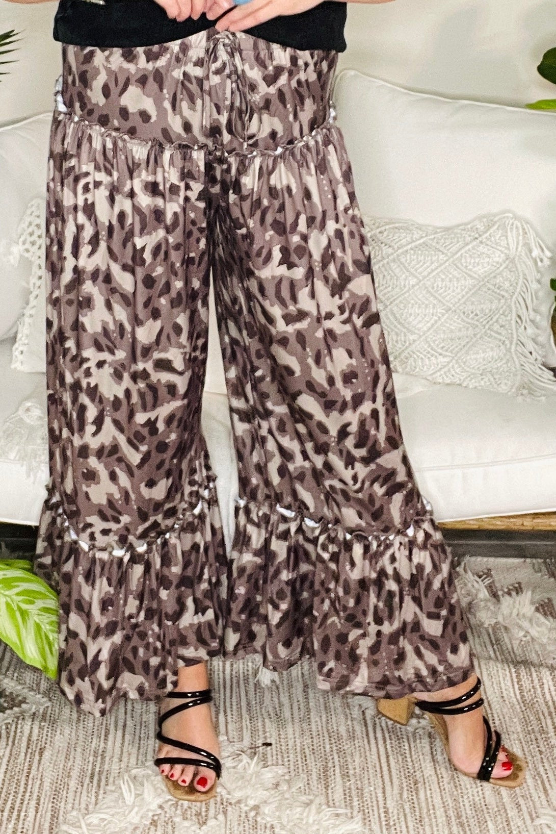 Free Spirit Soul Wide Leg Casual Pants (2 Colors)