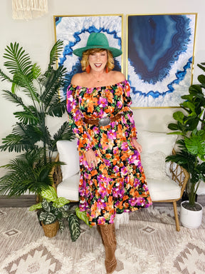 Falling For Florals Dress - DR262MU