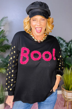Trick Or Boo Sweater - S030BK