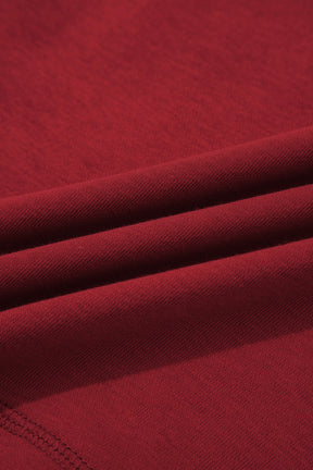 Here For It Racing Red Top and Barrel Pant Set