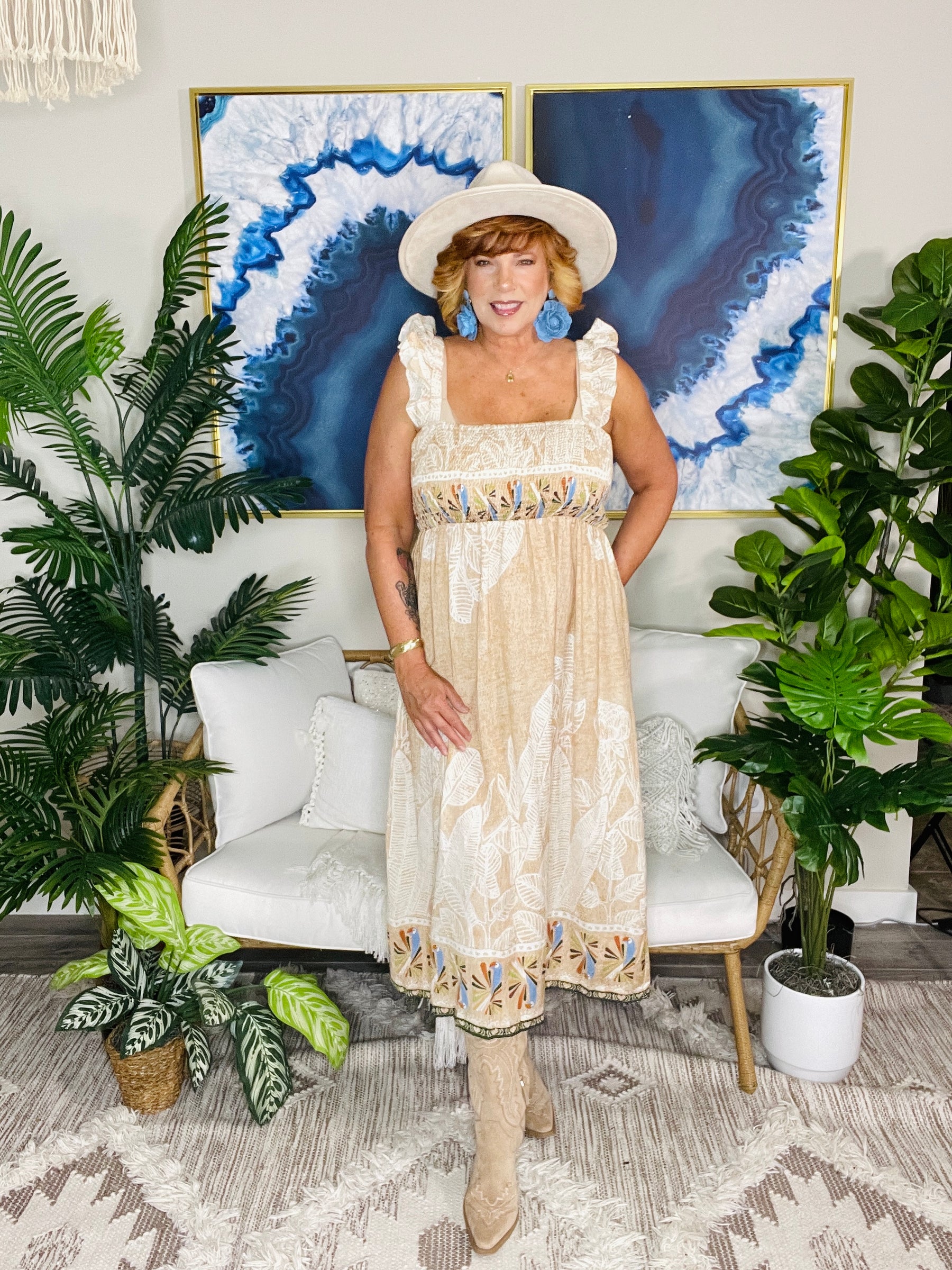 Boho By The Beach Dress - DR235BG