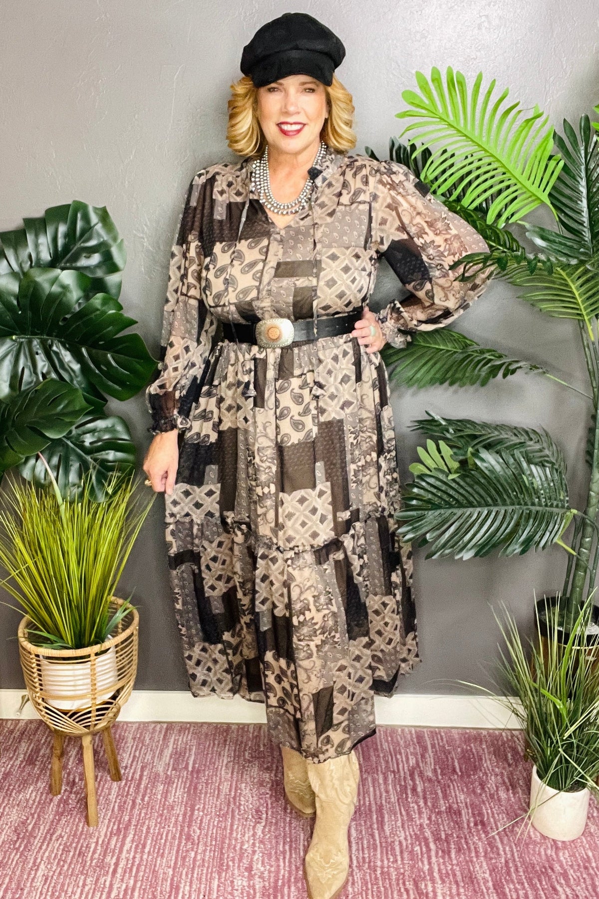 Flaunt Your Flair Dress - DR048CG