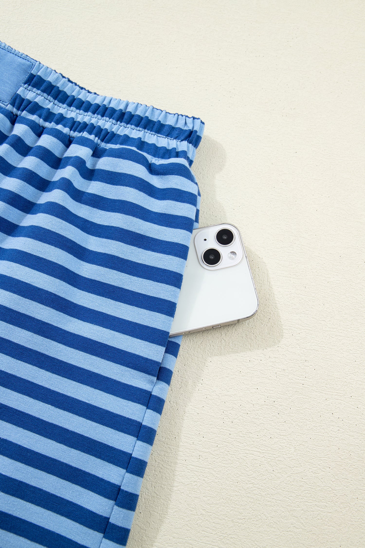 Stripe Me Happy Blue 2 pc Set