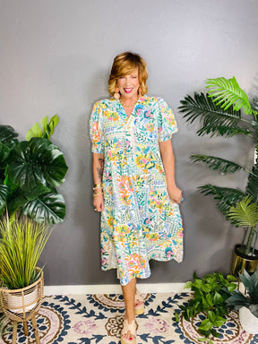Obsessed With It Midi Dress with Pockets