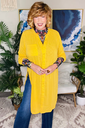 Ray Of Sunshine Mango Long Top - S913MNG