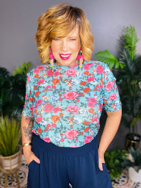 Pretty In Petals Top - S798TQ