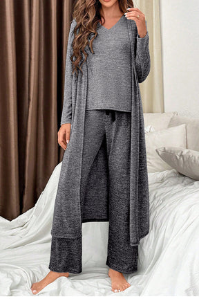 Lounge All Day 3pc V Neck Set