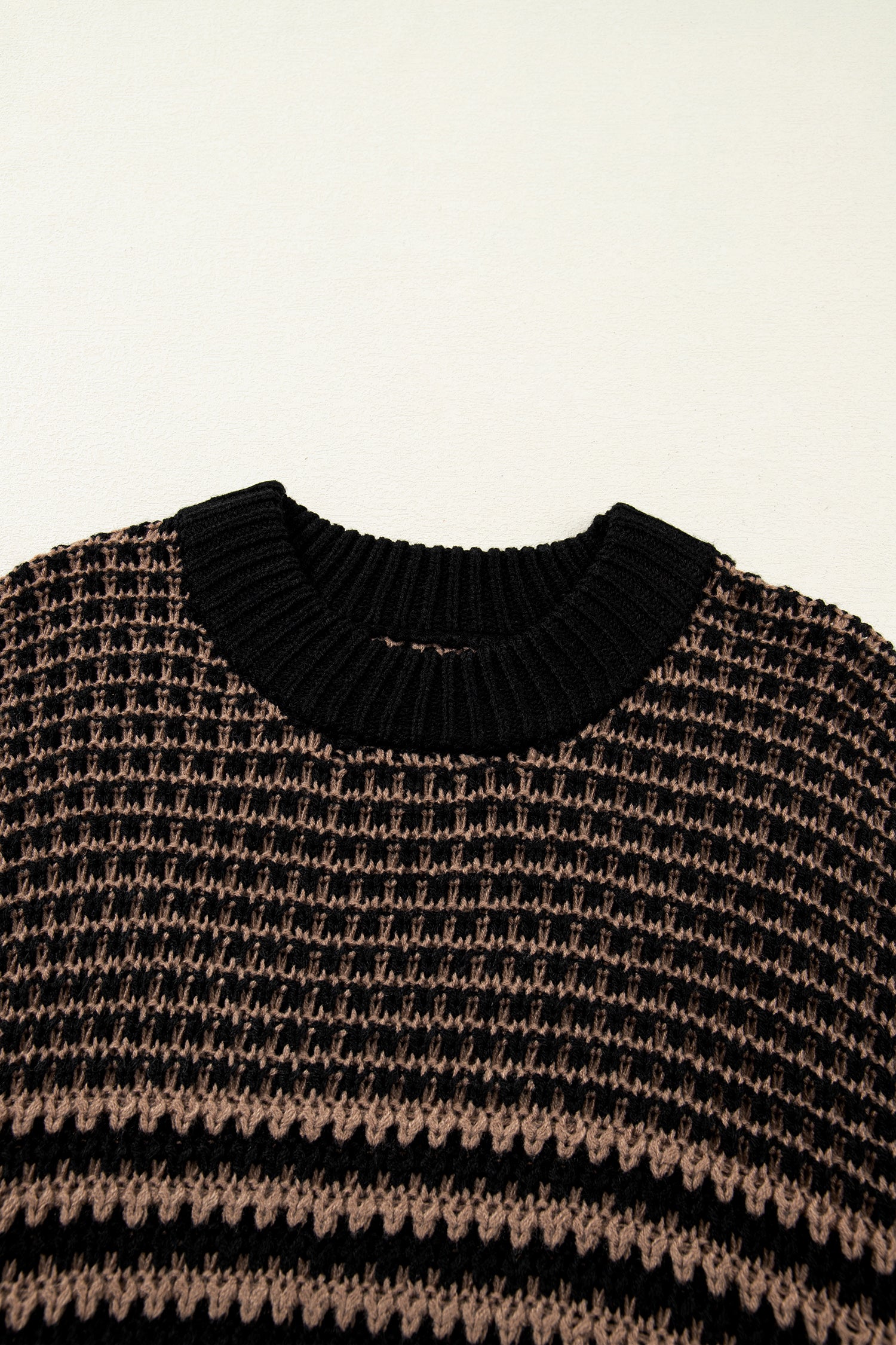 Trust The Journey Stripe Sweater