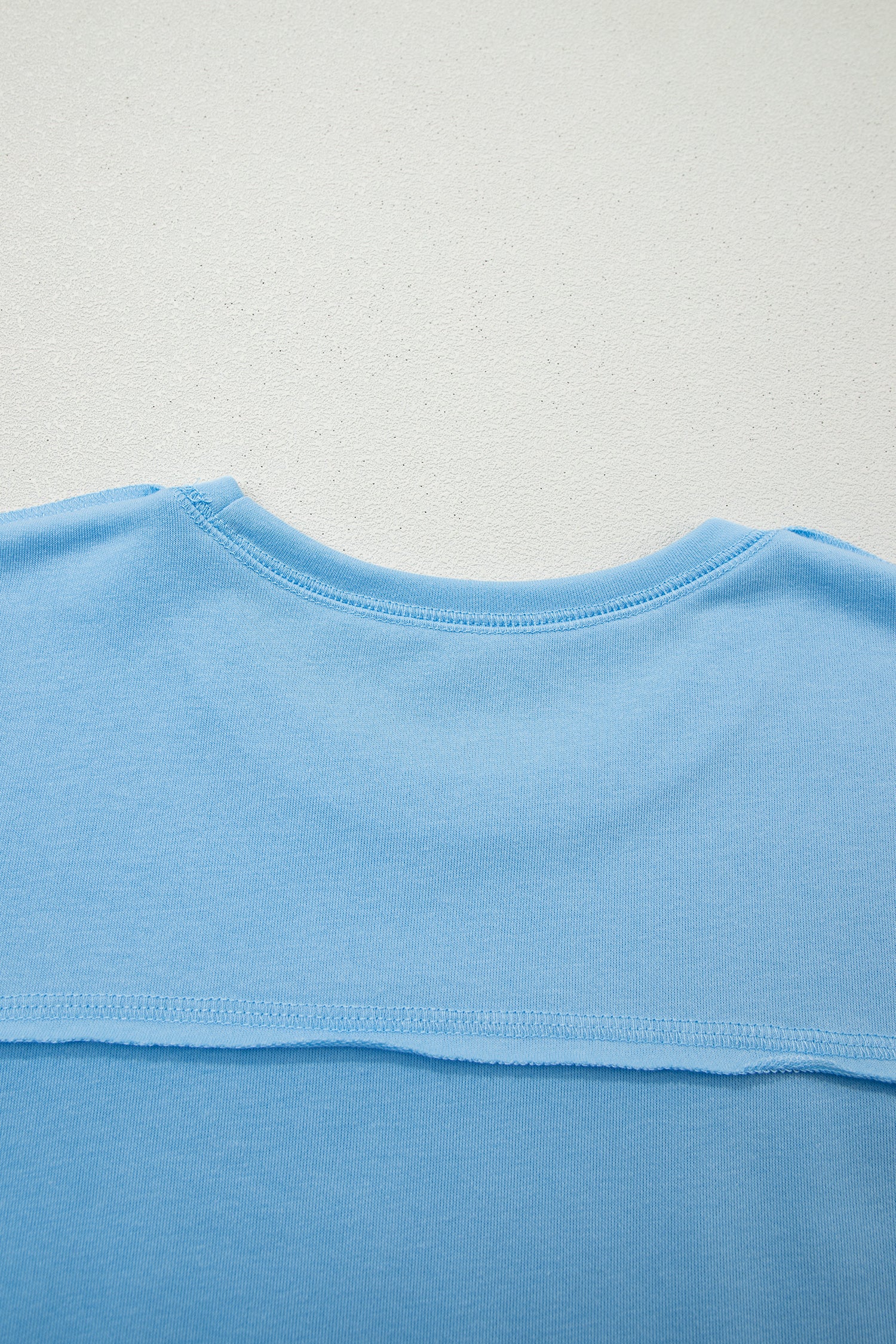 Here For It Sky Blue Top and Barrel Pant Set