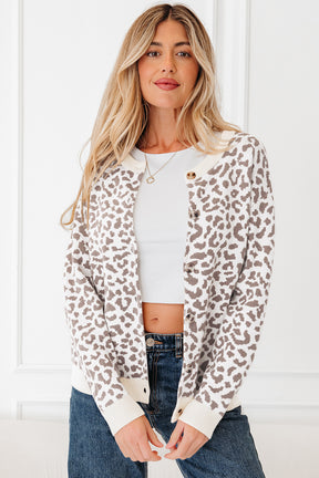 Just A Little Wild Knit Cardigan Sweater (2 Colors)
